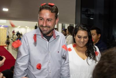 Casamento coletivo iniciou celebraÃ§Ã£o de 50 Anos da Assembleia de Deus em Laranjeiras do Sul 